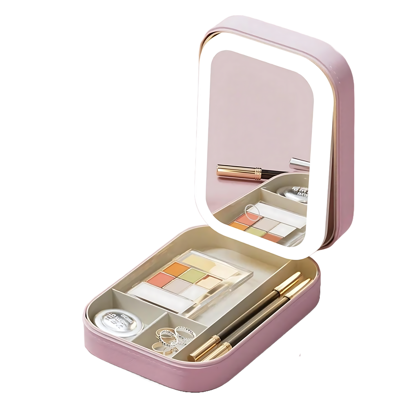 Estuche Makeup con espejo LED